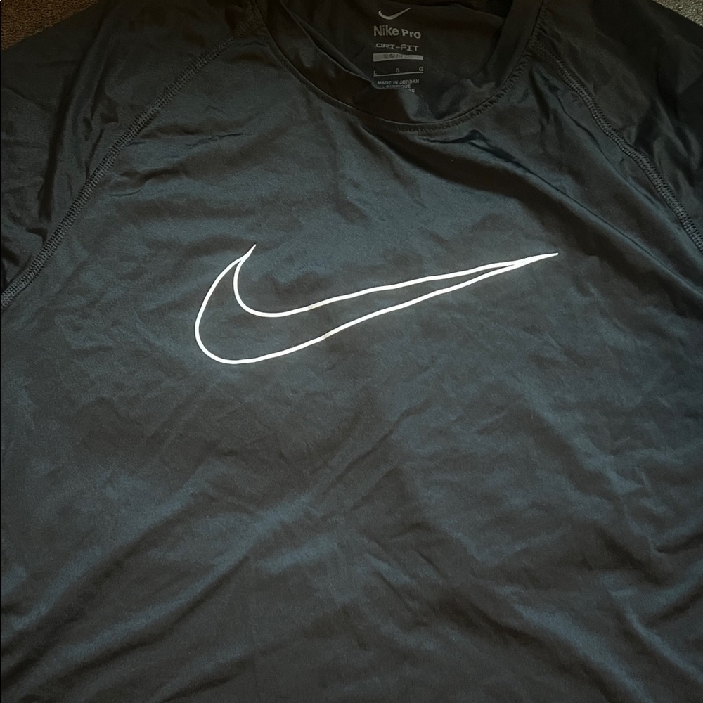 Nike Pro Dri-Fit Men's Black Tee